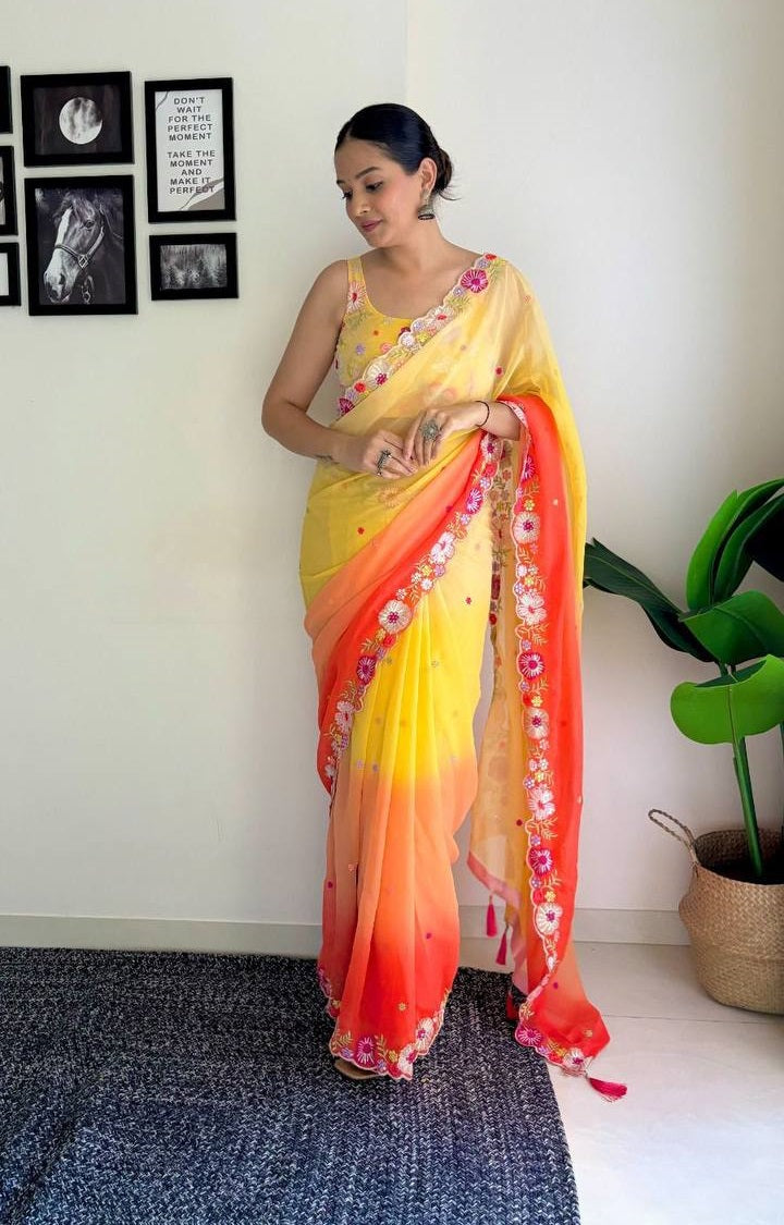 Bollywood trending designer saree