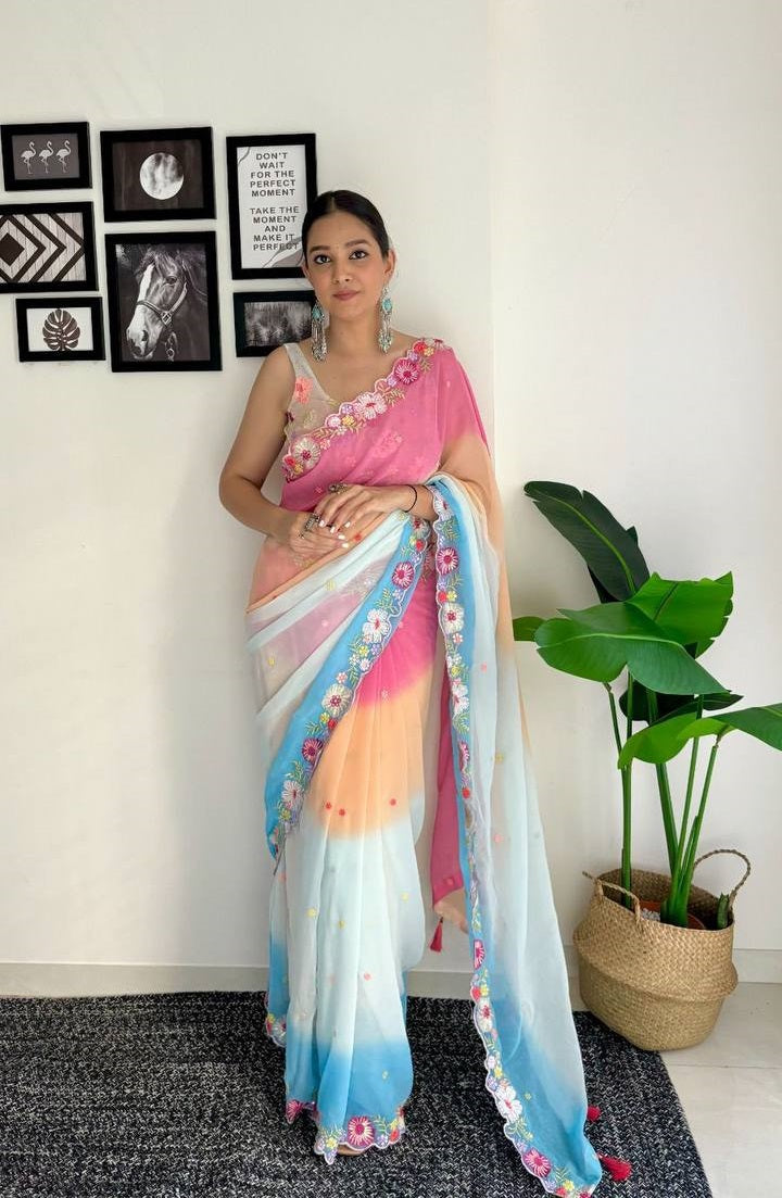 Bollywood trending designer saree