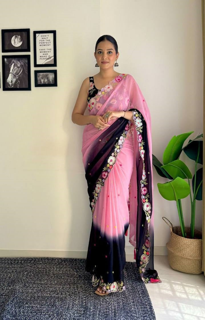 Bollywood trending designer saree