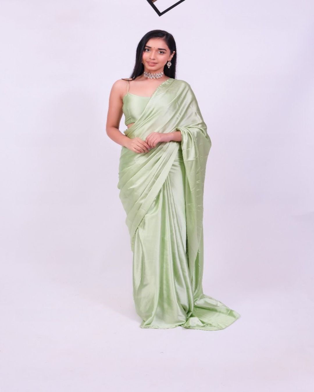 Beautiful  Designer Look  Ready To Wear Saree