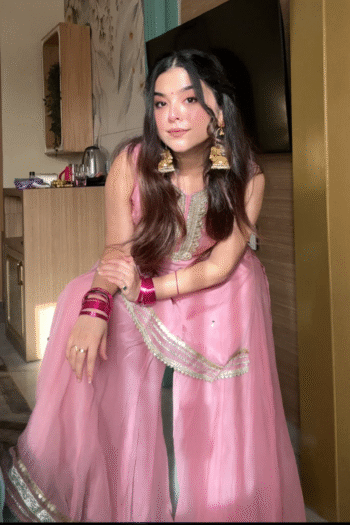 Pink Bollywood Style Sharara Set