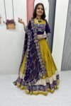 Yellow Navratri Cotton Lehenga Choli (