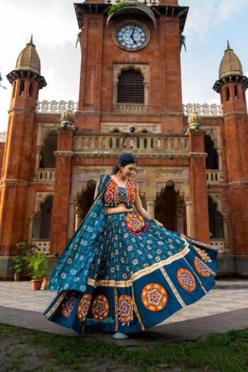 Radiate Festive Elegance in a Pure Rayon Navratri Chaniya Choli