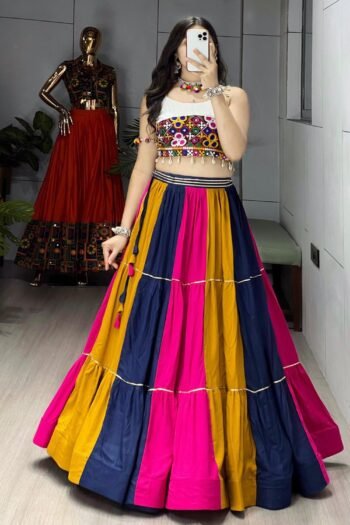 Colorful Navratri choli set