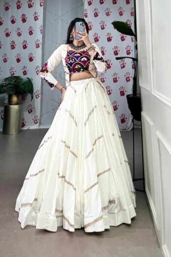 White Traditional Lehenga Choli