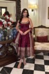 Bollywood Style Vichitra Silk Anarkali Suit