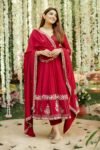 Gorgeous Red Anarkali Suit