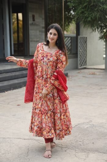 CHARMI'S MULTI COLOURED ANARKALI