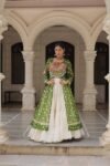 Navratri Special Green Colour Lehenga Choli