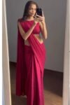 Bollywood Style Lucknowi Work Saree