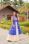 Navratri Blue Lehenga Choli Set