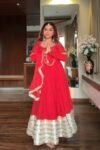 Designer Red Wedding Anarkali Dress