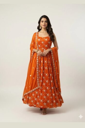 premium Designer Anarkali Suit Set