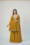 Aliya Cut Kediya Style Real Mirror Work Plazzo Set